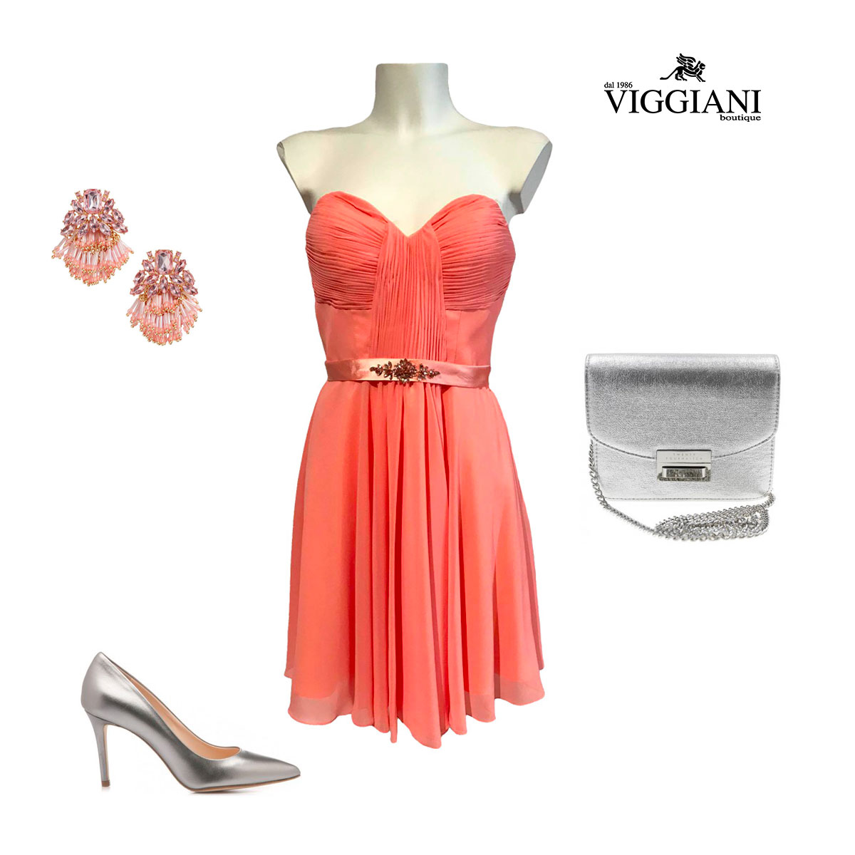 Outfit 8 Party in piscina estate - Boutique Viggiani - Shopping online - Abbigliamento donna casual e cerimonia a Pisticci